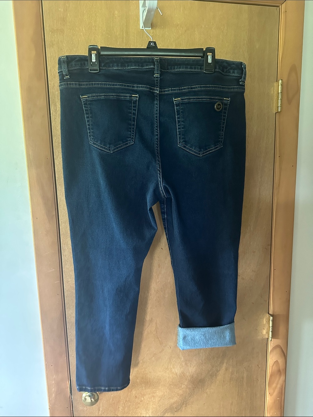 Michael Kors Dark Blue Women's Jeans Capri length - Picture 6 of 6